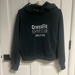 CrossFit Games 2025Velites -Women's Black Hooded Sweatshirt w/magnetic pockets!